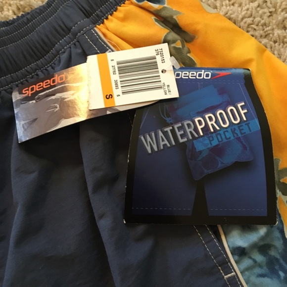 NWT Men’s Speedo Size Small Swim Trunks - Picture 7 of 7